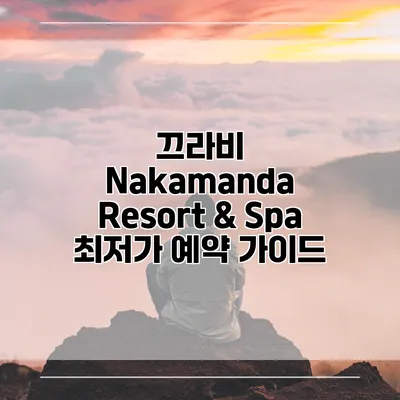 끄라비 Nakamanda Resort & Spa 최저가 예약 가이드