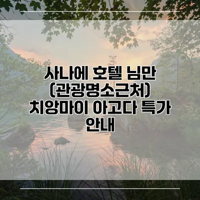 사나에 호텔 님만 (관광명소근처) 치앙마이 아고다 특가 안내
