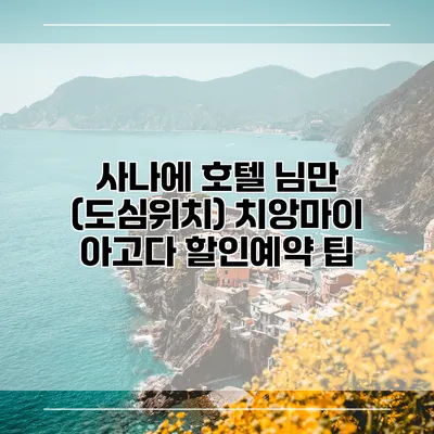 사나에 호텔 님만 (도심위치) 치앙마이 아고다 할인예약 팁