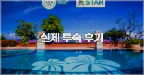 💬 실제 투숙 후기