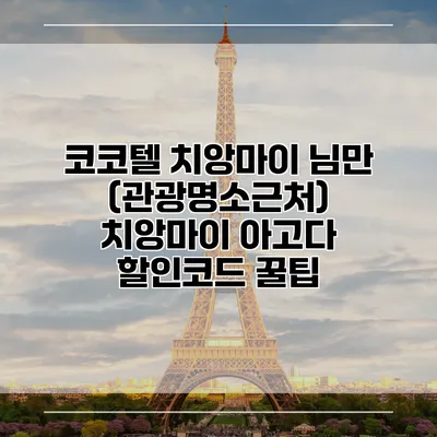 코코텔 치앙마이 님만 (관광명소근처) 치앙마이 아고다 할인코드 꿀팁