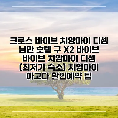 크로스 바이브 치앙마이 디셈 님만 호텔 구 X2 바이브 바이브 치앙마이 디셈 (최저가 숙소) 치앙마이 아고다 할인예약 팁