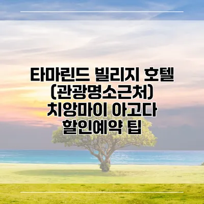 타마린드 빌리지 호텔 (관광명소근처) 치앙마이 아고다 할인예약 팁